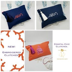 Coastal Chic Clutches!